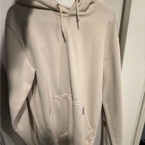 Men's Cream Hoodie Sweater
